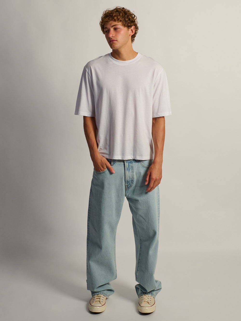 T-SHIRT COURT - BLANC