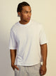 BOATHOUSE ESSENTIALS KOLBY SHORT CUT TEE - WHITE - Boathouse