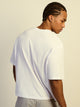 BOATHOUSE ESSENTIALS KOLBY SHORT CUT TEE - WHITE - Boathouse