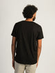 BOATHOUSE ESSENTIALS VICTOR V-NECK TEE - BLACK - Boathouse