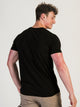BOATHOUSE ESSENTIALS VICTOR V-NECK TEE - BLACK - Boathouse