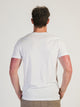 BOATHOUSE ESSENTIALS VICTOR V-NECK TEE - WHITE - Boathouse