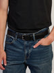 BOATHOUSE BOATHOUSE BLACK LEATHER BELT - Boathouse