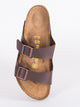 MENS BIRKENSTOCK ARIZONA SANDALS - DARK BROWN