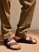 BIRKENSTOCK MENS BIRKENSTOCK ARIZONA SANDALS - DARK BROWN - Boathouse