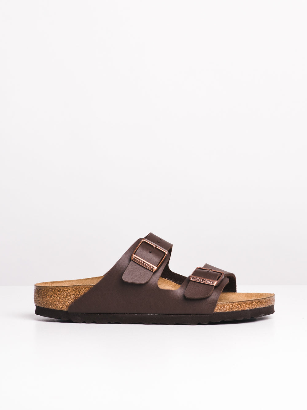 WOMENS BIRKENSTOCK ARIZONA SANDALS - DARK BROWN