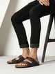 BIRKENSTOCK MENS BIRKENSTOCK ARIZONA OILED LEATHER HAVANA SANDALS - HABANA - Boathouse