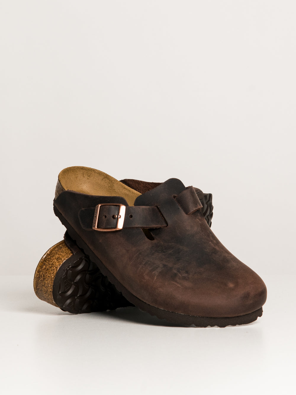 SANDALES LARGEUR NORMALE EN CUIR HUILÉ BOSTON POUR FEMME
