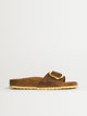 BIRKENSTOCK WOMENS BIRKENSTOCK MADRID BIG BUCKLE OILED LEATHER SANDALS - MEDIUM/NARROW - COGNAC - Boathouse