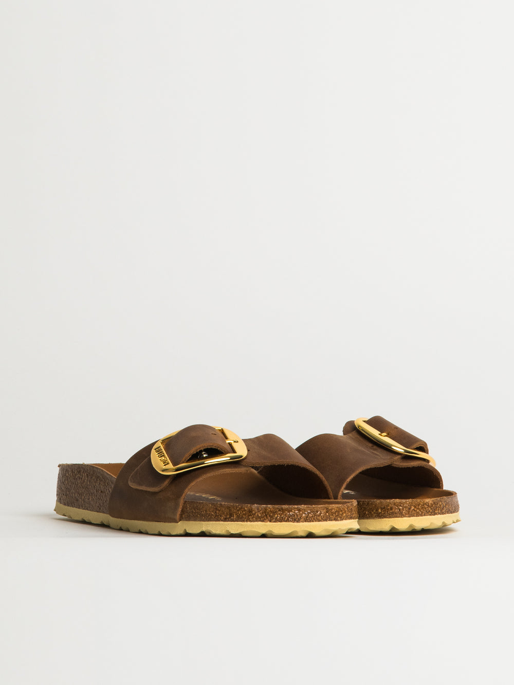 SANDALE EN CUIR HUILÉ BIRKENSTOCK MADRID BIG BUCKLE POUR FEMME