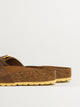 BIRKENSTOCK WOMENS BIRKENSTOCK MADRID BIG BUCKLE OILED LEATHER SANDALS - MEDIUM/NARROW - COGNAC - Boathouse