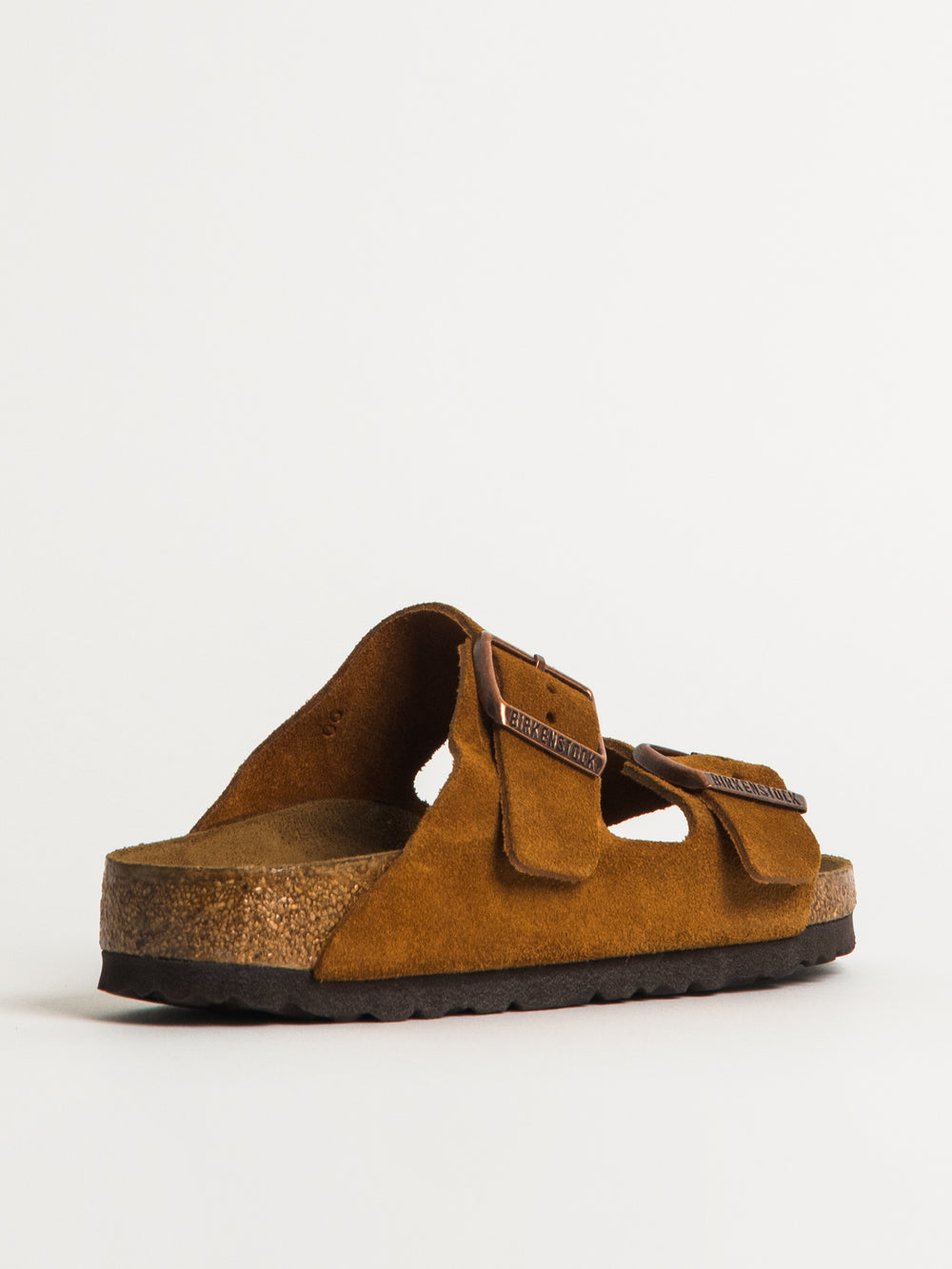 WOMENS BIRKENSTOCK ARIZONA SOFT NARROW SANDALS - MINK