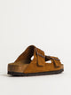 WOMENS BIRKENSTOCK ARIZONA SOFT NARROW SANDALS - MINK