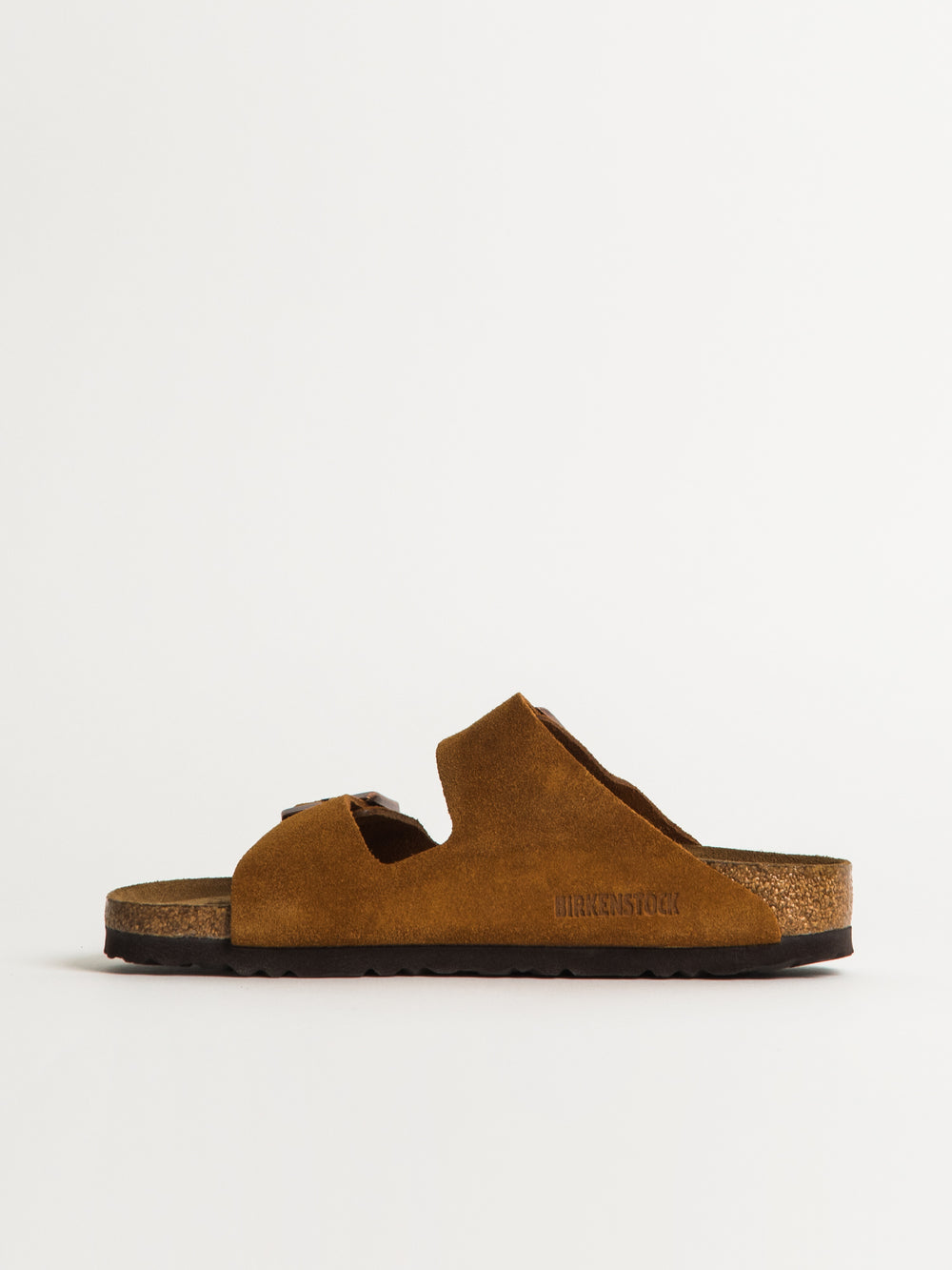 WOMENS BIRKENSTOCK ARIZONA SOFT NARROW SANDALS - MINK