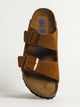 WOMENS BIRKENSTOCK ARIZONA SOFT NARROW SANDALS - MINK