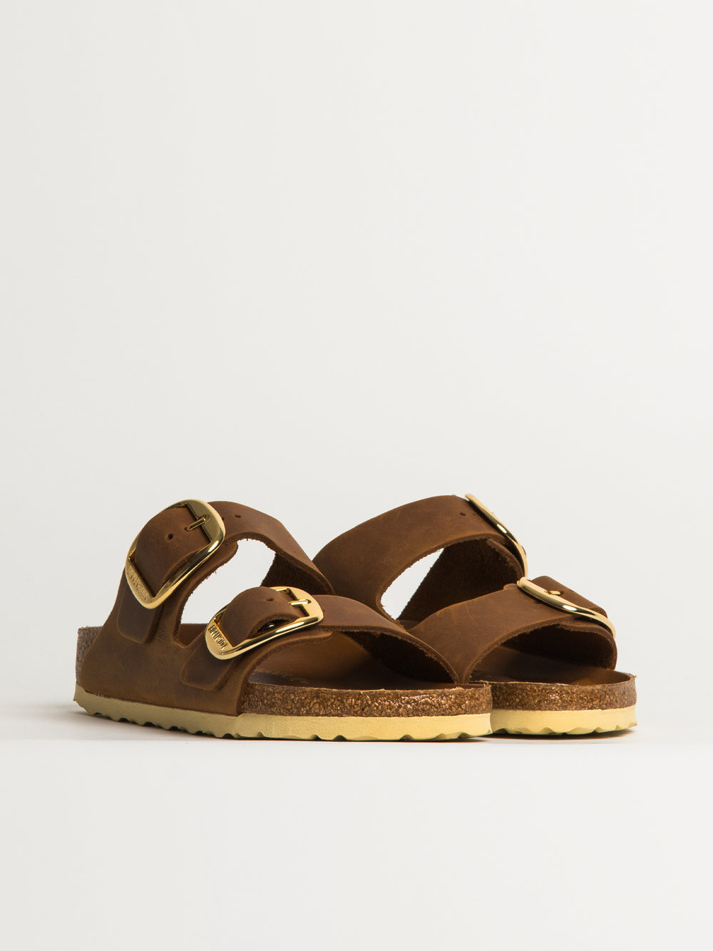 SANDALE EN CUIR HUILÉ BIRKENSTOCK ARIZONA BIG BUCKLE POUR FEMME