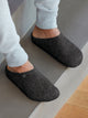 BIRKENSTOCK WOMENS BIRKENSTOCK ZERMATT SHEARLING SLIPPERS - ANTHRACITE - CLEARANCE - Boathouse