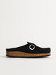 BIRKENSTOCK WOMENS BIRKENSTOCK BUCKLEY CLOGS - MEDIUM/NARROW - BLACK - Boathouse