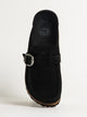 WOMENS BIRKENSTOCK BUCKLEY CLOGS - MEDIUM/NARROW - BLACK