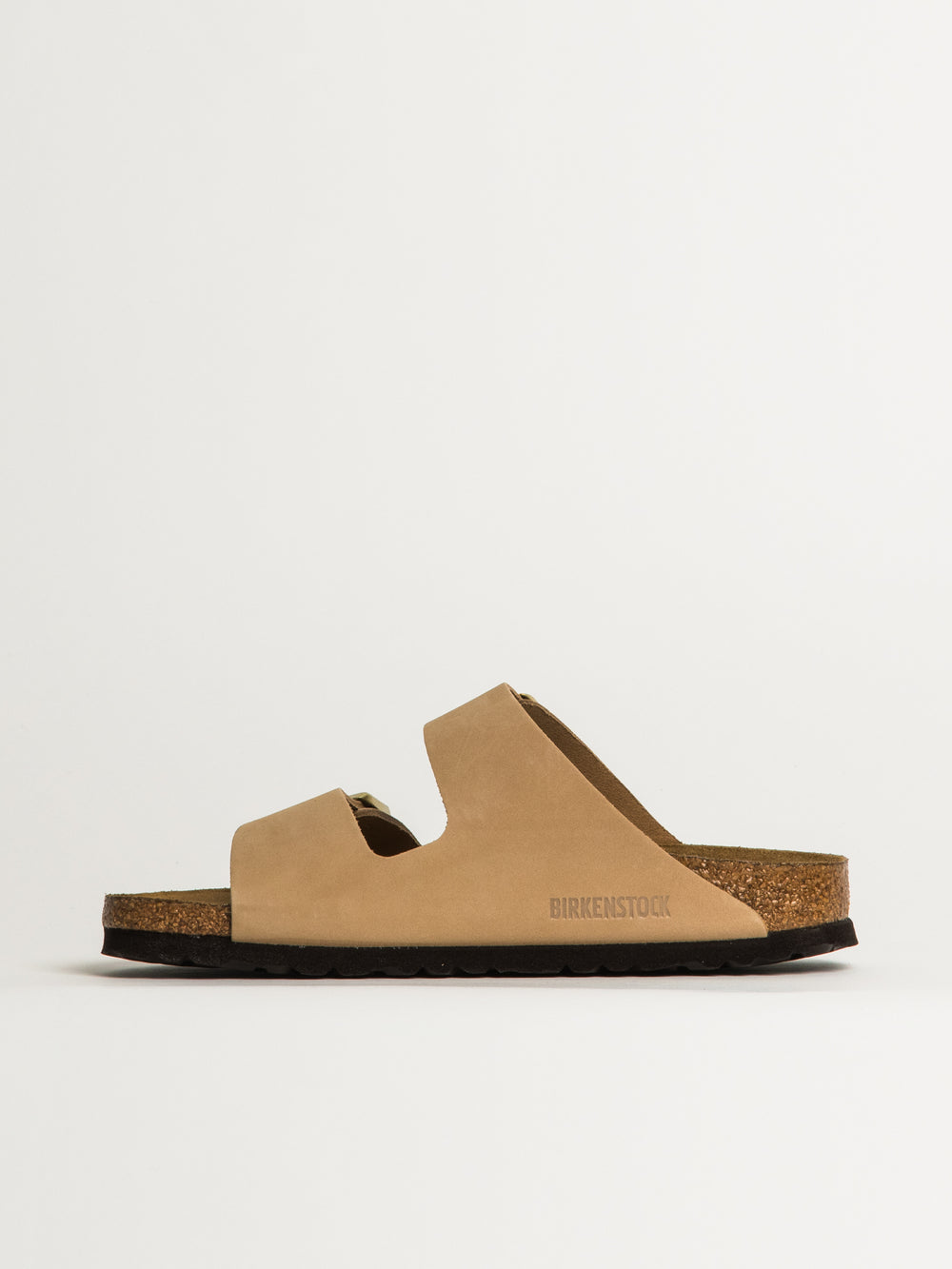 SANDALES EN NUBUCK À SEMELLE SOUPLE BIRKENSTOCK ARIZONA POUR FEMMES - MOYEN/ÉTROIT - SABLE