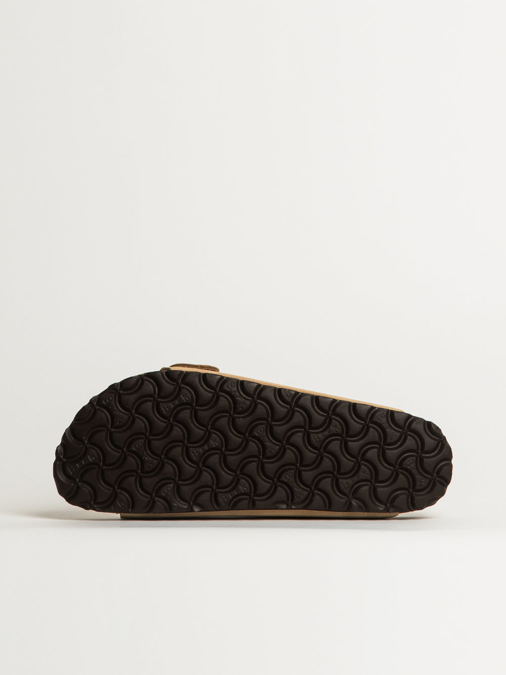 WOMENS BIRKENSTOCK ARIZONA SOFT FOOTBED NUBUCK SANDALS - MEDIUM/NARROW - SAND