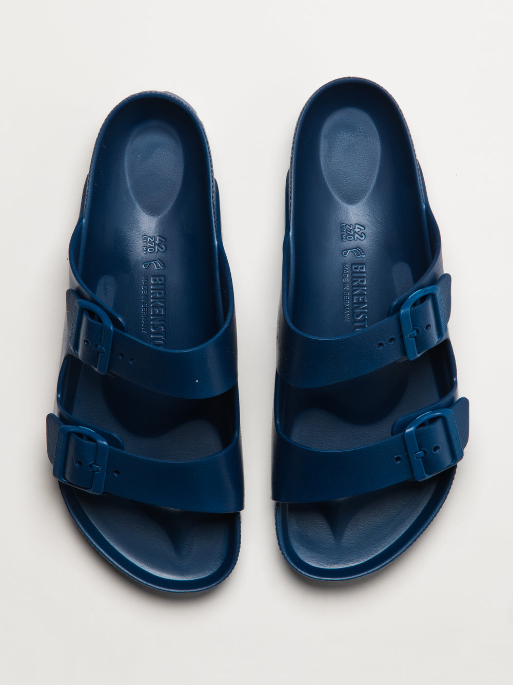 MENS BIRKENSTOCK ARIZONA EVA SANDALS - REGULAR - NAVY