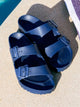 BIRKENSTOCK MENS BIRKENSTOCK ARIZONA EVA SANDALS - REGULAR - NAVY - Boathouse