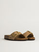 BIRKENSTOCK WOMENS BIRKENSTOCK MADRID BIG BUCKLE NUBUCK SANDAL - SAND - Boathouse