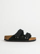 BIRKENSTOCK WOMENS BIRKENSTOCK UJI SUEDE NUBUCK SANDALS - MEDIUM/NARROW - BLACK - Boathouse