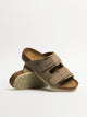 BIRKENSTOCK MENS BIRKENSTOCK UJI SUEDE NUBUCK SANDALS - REGULAR - TAUPE - Boathouse