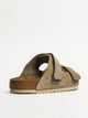 BIRKENSTOCK MENS BIRKENSTOCK UJI SUEDE NUBUCK SANDALS - REGULAR - TAUPE - Boathouse