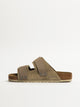 BIRKENSTOCK MENS BIRKENSTOCK UJI SUEDE NUBUCK SANDALS - REGULAR - TAUPE - Boathouse