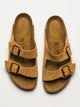 BIRKENSTOCK MENS BIRKENSTOCK ARIZONA SUEDE SANDALS - REGULAR - LATTE - Boathouse