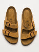 BIRKENSTOCK MENS BIRKENSTOCK ARIZONA SUEDE SANDALS - REGULAR - LATTE - Boathouse