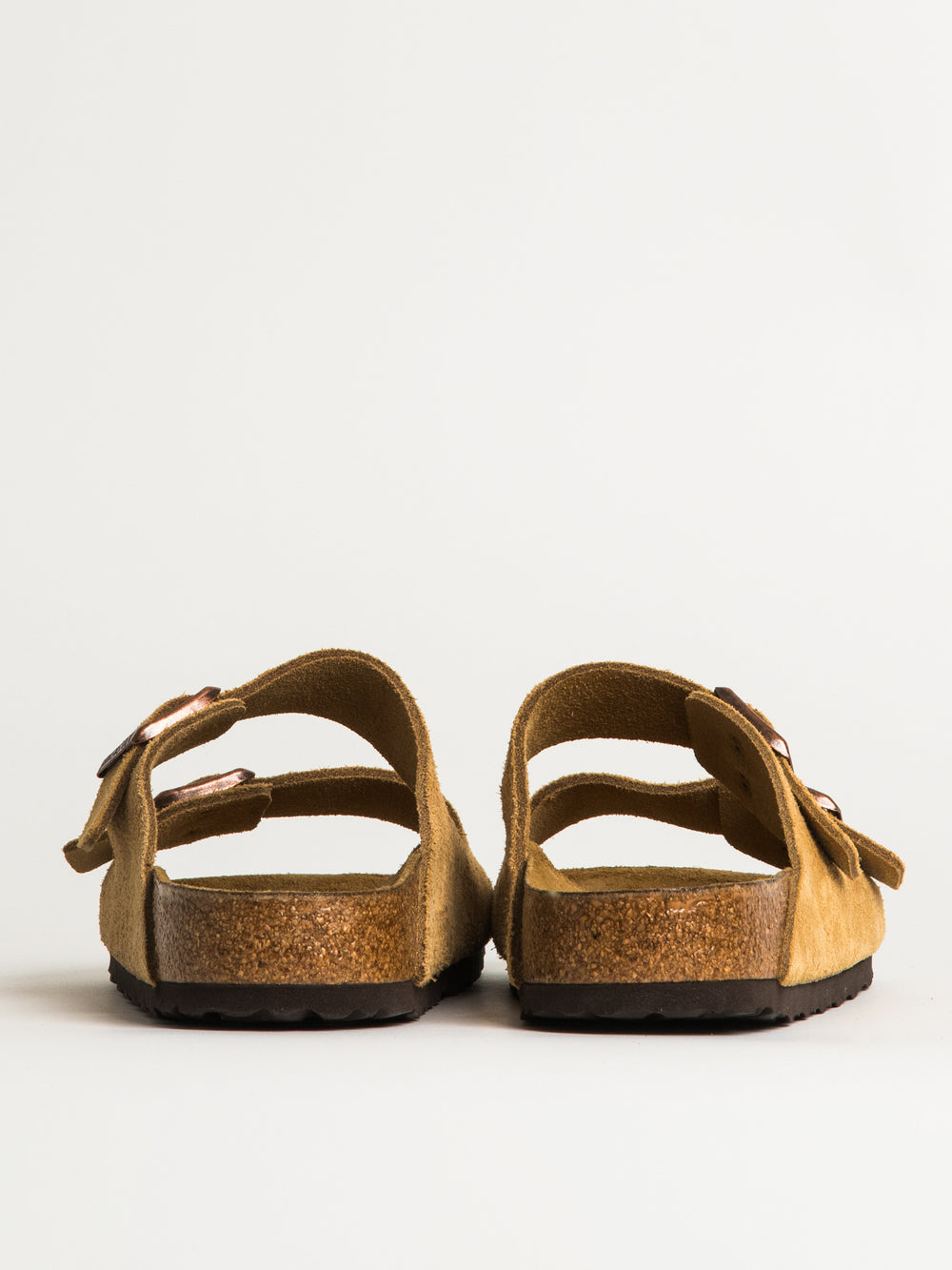 SANDALES EN DAIM BIRKENSTOCK ARIZONA POUR HOMMES - RÉGULIER - LATTE