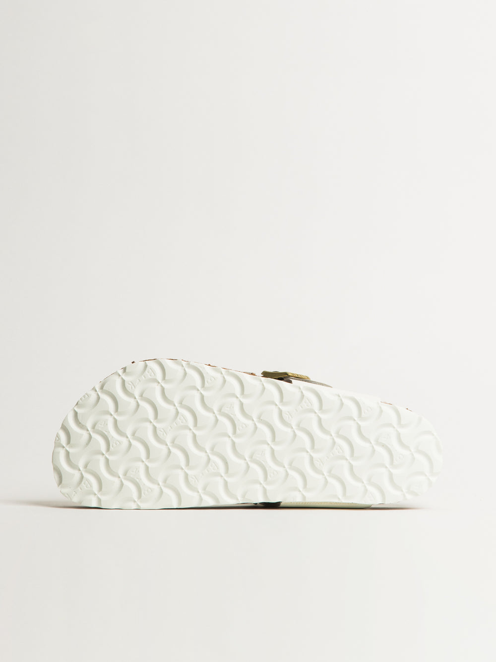 WOMENS BIRKENSTOCK GIZEH FLOWER LEATHER SANDALS - REGULAR - WHITE