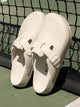 BIRKENSTOCK WOMENS BIRKENSTOCK BOSTON EVA CLOG - MEDIUM/NARROW - EGGSHELL - Boathouse