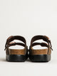 BIRKENSTOCK WOMENS BIRKENSTOCK ARIZONA VEGAN PLATFORM SANDALS - MEDIUM/NARROW - MOCHA - Boathouse
