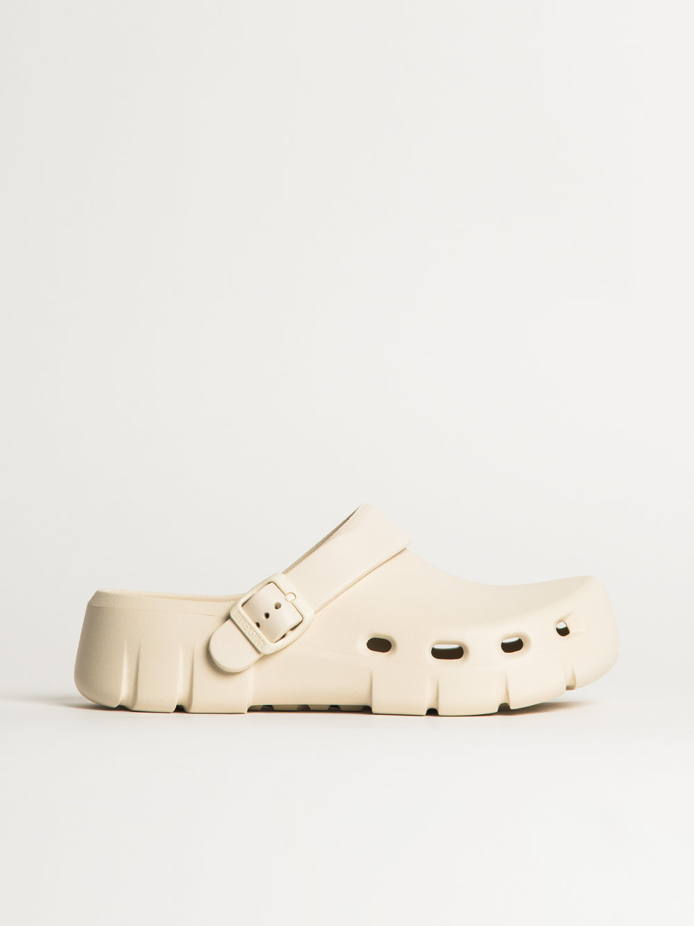 WOMENS BIRKENSTOCK BIRKI FLOW EVA CLOG - EGGSHELL
