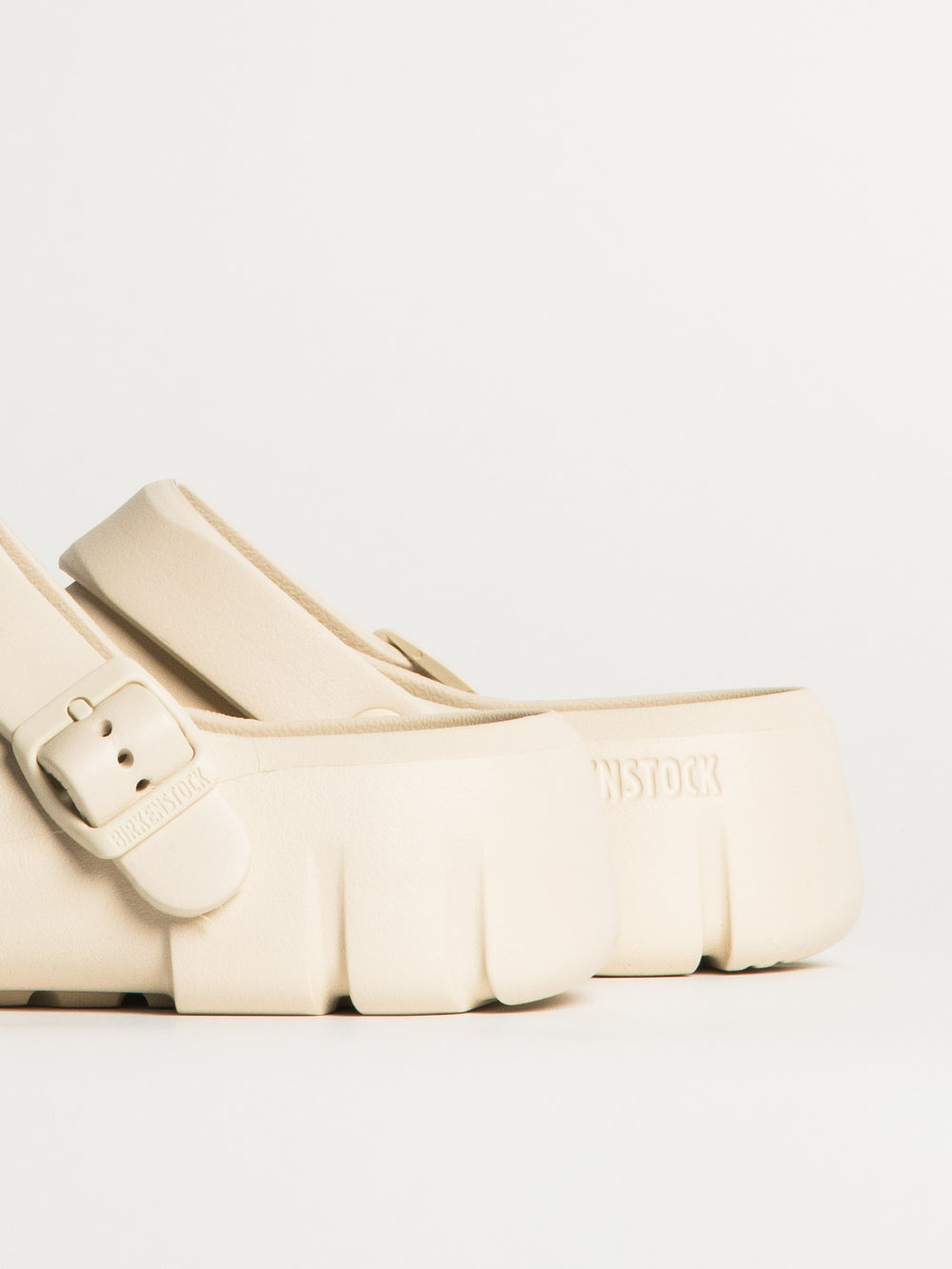 WOMENS BIRKENSTOCK BIRKI FLOW EVA CLOG - EGGSHELL