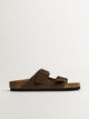 BIRKENSTOCK MENS BIRKENSTOCK ARIZONA CORD SUEDE - REGULAR - DARK TEA - Boathouse