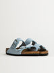 BIRKENSTOCK WOMENS BIRKENSTOCK ARIZONA SUEDE SANDALS - MEDIUM/NARROW - BABY BLUE - Boathouse