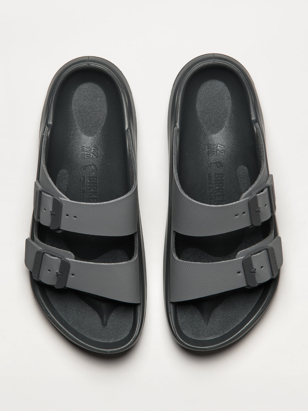 SANDALES BIRKENSTOCK MOGAMI TERRA BIRKO- REGULAR -FLOR POUR HOMMES - GRIS