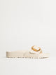 BIRKENSTOCK WOMENS BIRKENSTOCK MADRID BIG BUCKLE EVA SANDALS - MEDIUM/NARROW - EGG - Boathouse