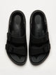 BIRKENSTOCK MENS BIRKENSTOCK MOGAMI TERRA BIRKO- REGULAR -FLOR SANDALS - BLACK - Boathouse