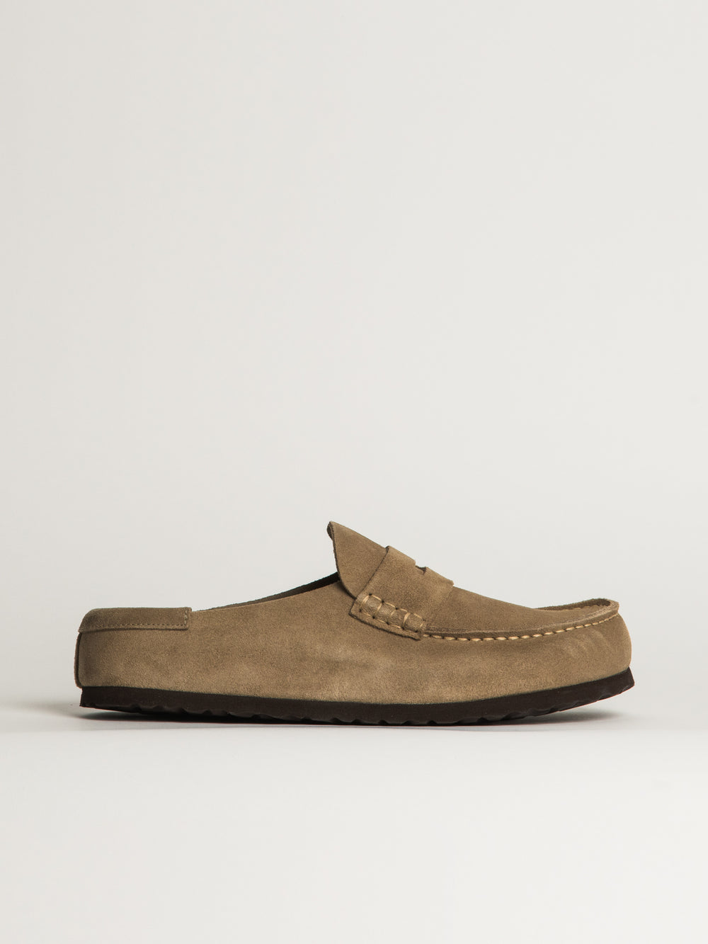 MENS BIRKENSTOCK NAPLES 2.0 GRIP - TAUPE SUEDE