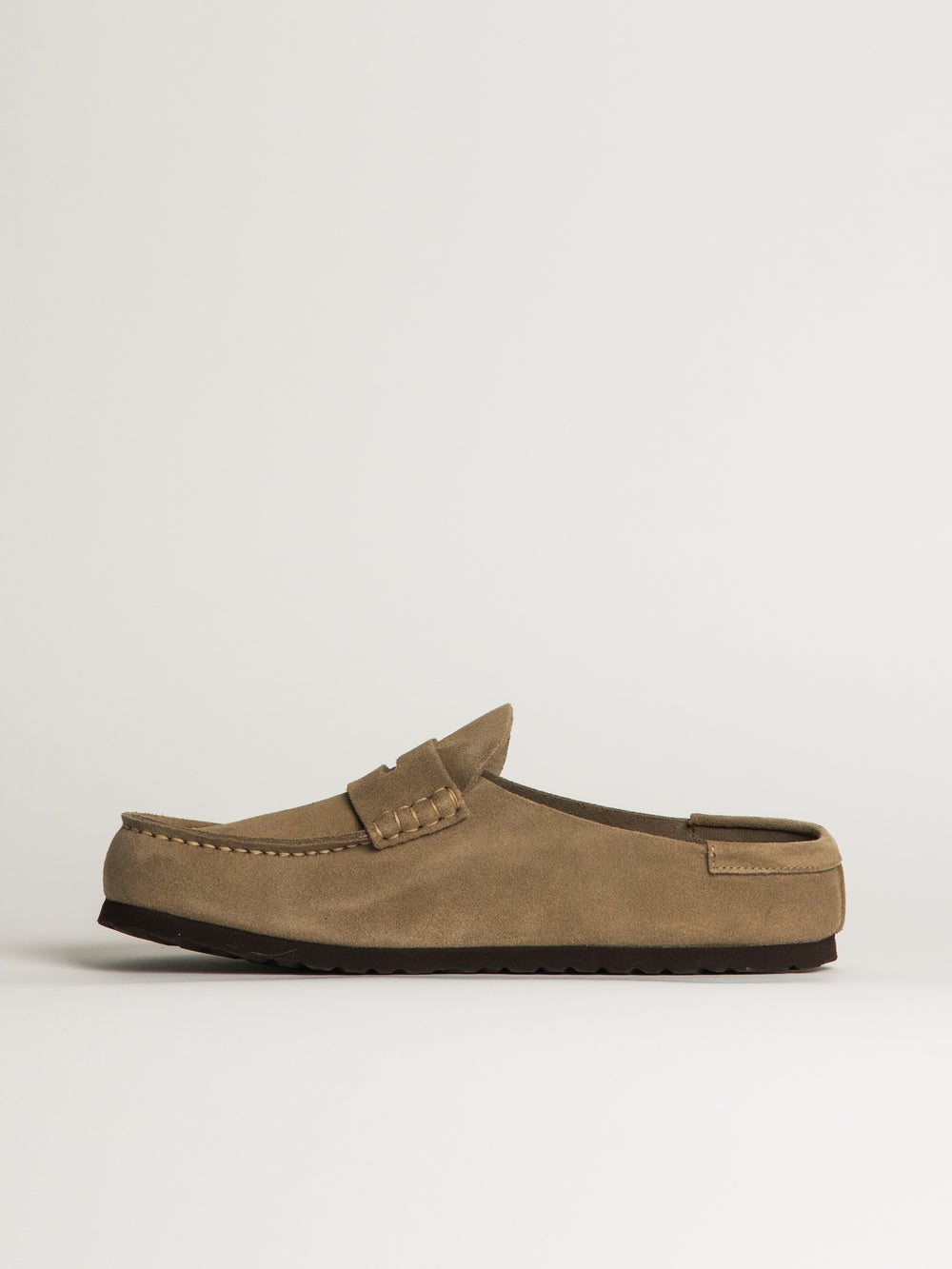 MENS BIRKENSTOCK NAPLES 2.0 GRIP - TAUPE SUEDE