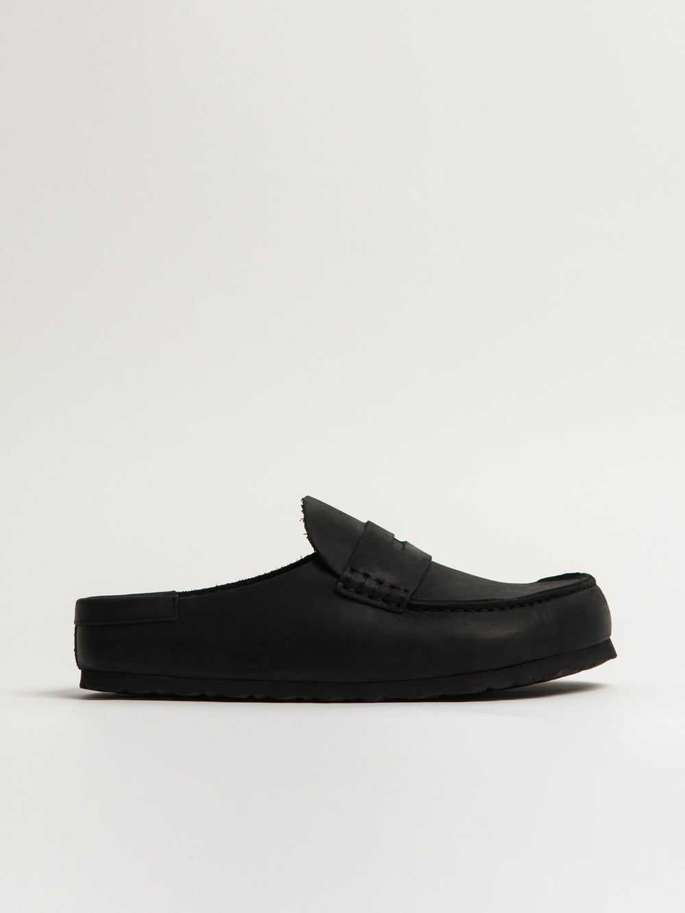 BIRKENSTOCK NAPLES SLIP-ON POUR HOMMES - NOIR