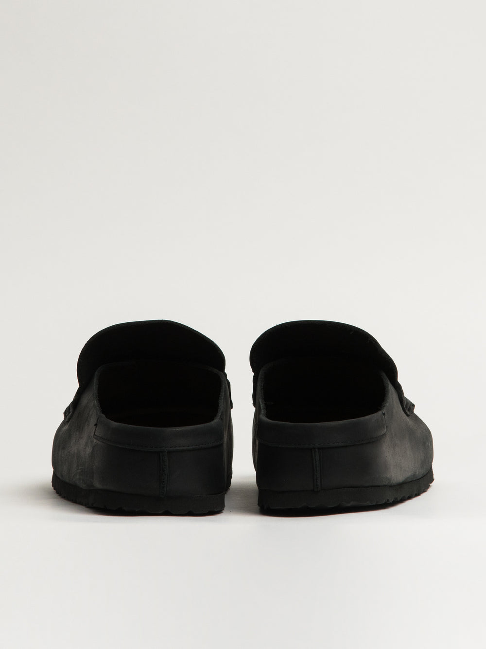 BIRKENSTOCK NAPLES SLIP-ON POUR HOMMES - NOIR