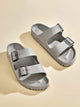 BIRKENSTOCK WOMENS BIRKENSTOCK ARIZONA STEALTH EVA SANDALS - MEDIUM/NARROW - STONE COIN - Boathouse